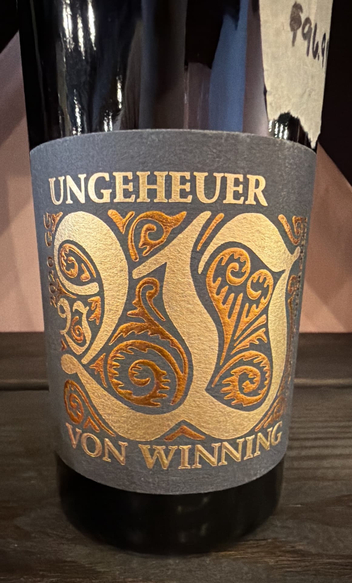 Von Winning Riesling Ungeheuer Grosses Gewachs 2020