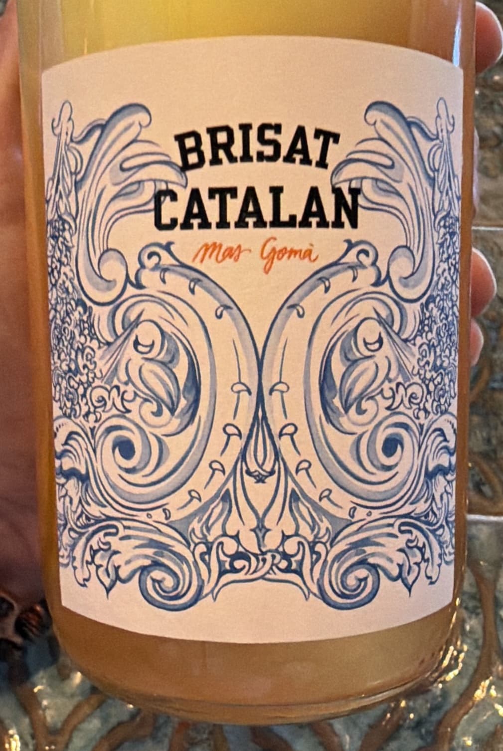 2024 Mas Goma Brisat Catalan Skin Contact Blanco 1L