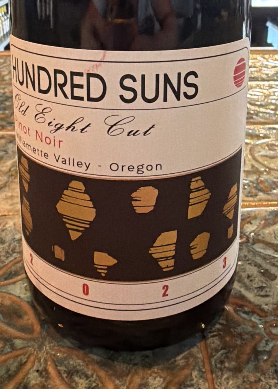 Hundred suns Pinot Noir